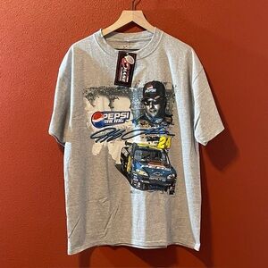 NASCAR Chase Authentics‎ Men’s NWT Pepsi Racing x Jeff Gordon #24 Gray Tee Shirt